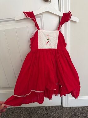 Well Dressed Wolf Cherries dress